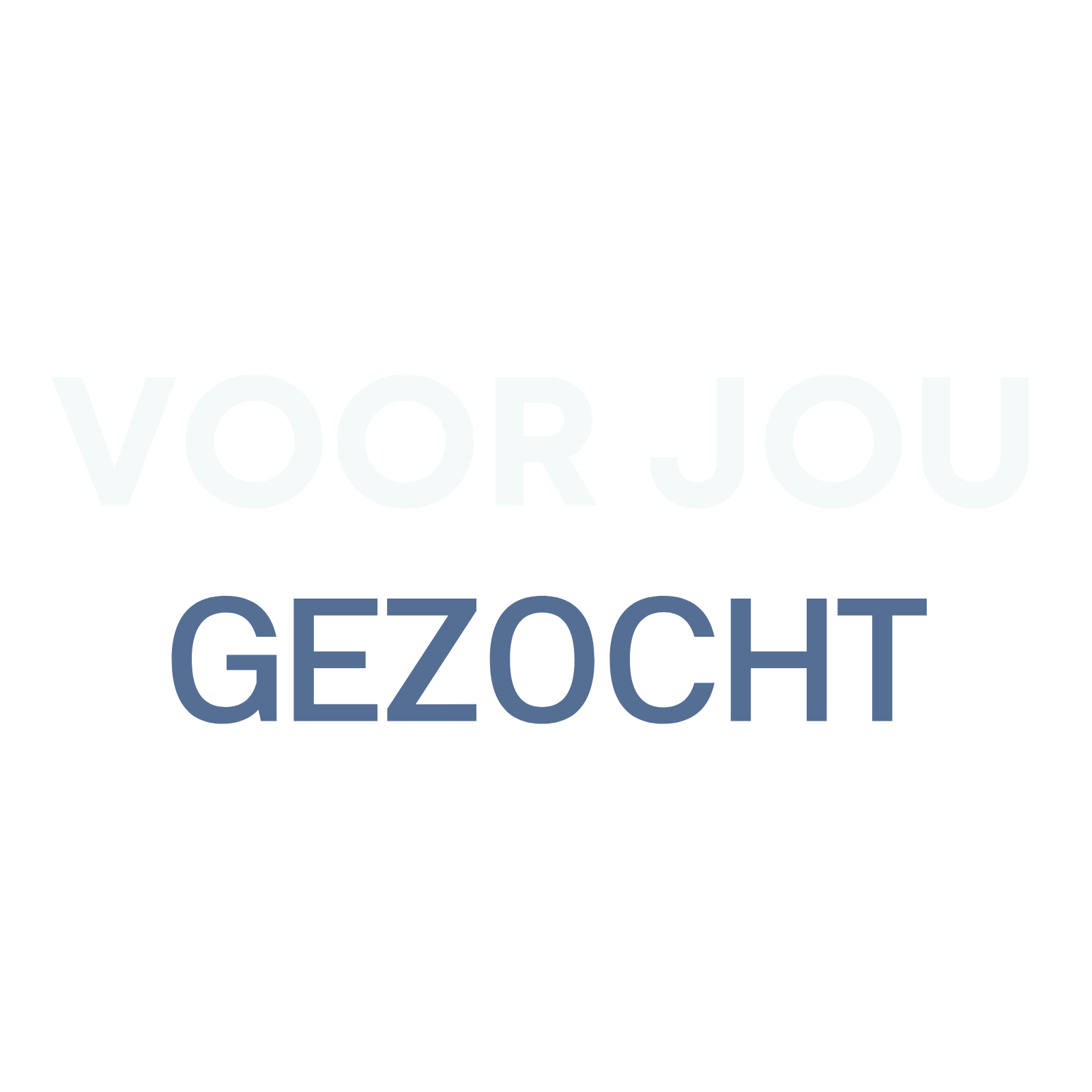 Voor jou gezocht